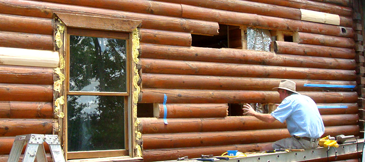 Log Home Repair Banks, Alabama